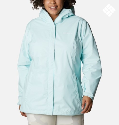 Jacheta Columbia Arcadia II Dama Turcoaz | Plus Size LSMQ0Z98A